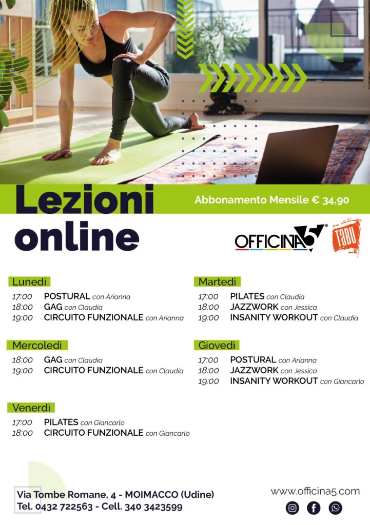 Sport online novembre e dicembre 2020