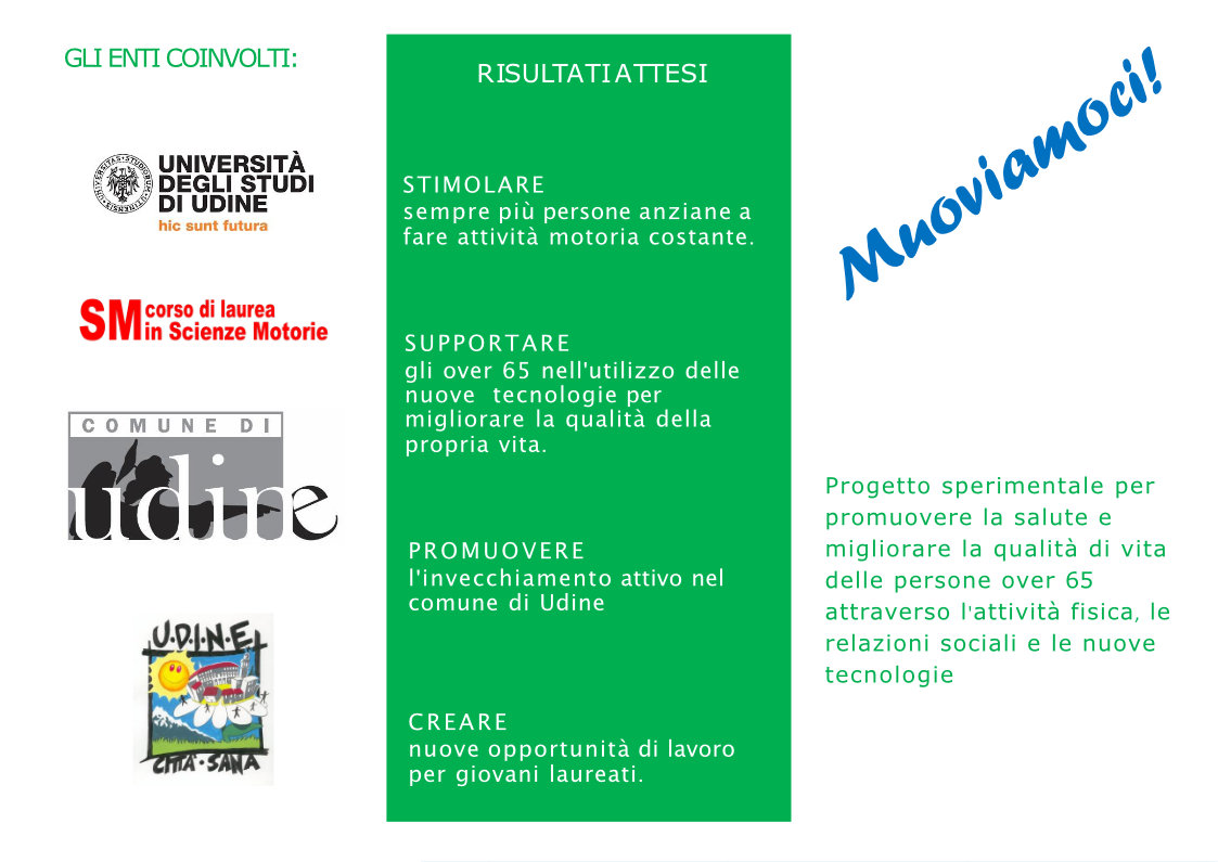 Progetto MUOVIAMOCI: Attività fisica per promuovere il benessere delle persone anziane.