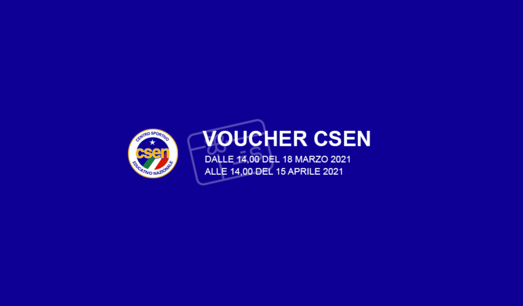 Voucher CSEN 2021