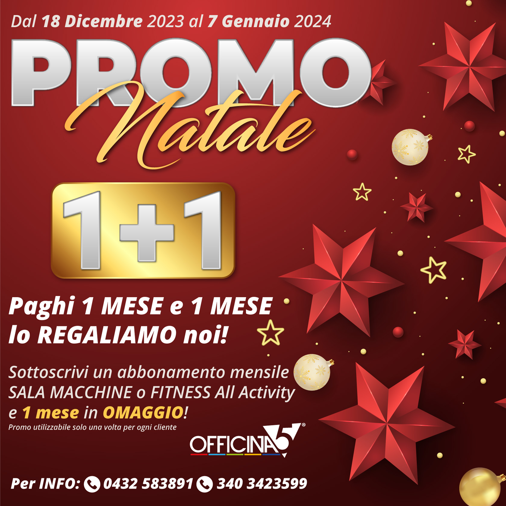 Promo Natale 1+1