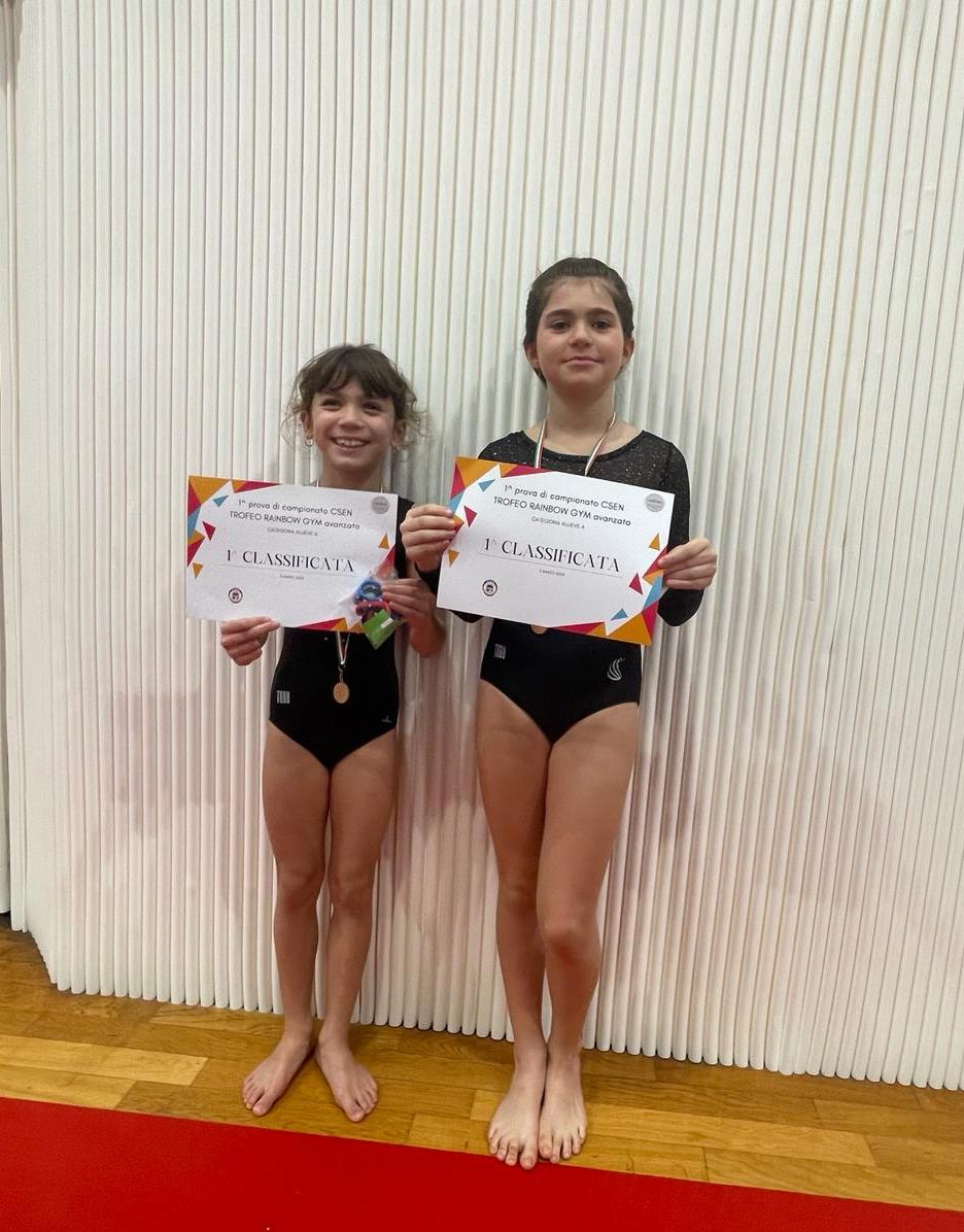 Ta.Bu. alla prima prova della gara "Rainbow gym" CSEN - Ginnastica Artistica - TABU OFFICINA5